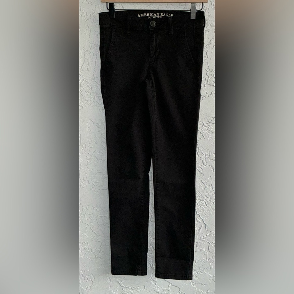 American Eagle Outfitters Black Super Stretch X Skinny Jeans